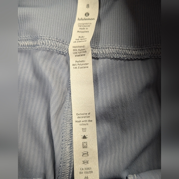 Lululemon Dance Studio Mid-Rise Jogger Full Length Light Blue Size 8 - Picture 4 of 10